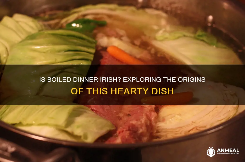 is boiled dinner irish