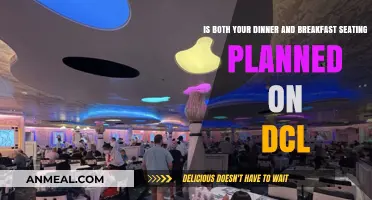 DCL Dining: Are Your Dinner and Breakfast Seatings Pre-Planned?