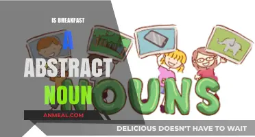 Is Breakfast an Abstract Noun? Exploring Language and Meal Definitions