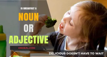 Is Breakfast a Noun or Adjective? Unraveling the Linguistic Mystery