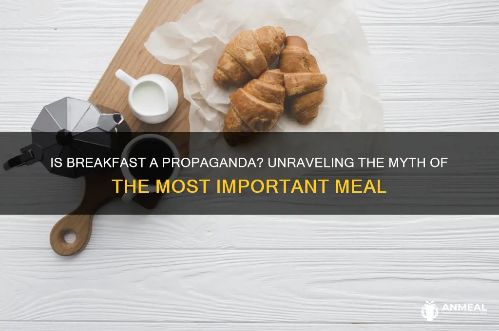 is breakfast a propaganda