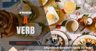 Is Breakfast a Verb? Exploring the Language of Morning Meals