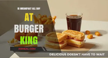 Burger King Breakfast All Day: Menu, Availability, and What to Expect