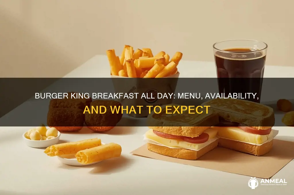 is breakfast all day at burger king