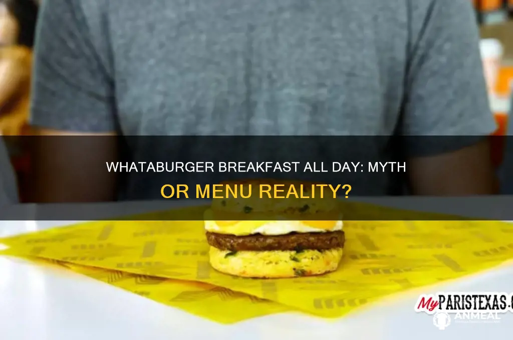is breakfast all day at whataburger