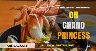 Grand Princess Cruise: Does Your Fare Cover Breakfast and Lunch?