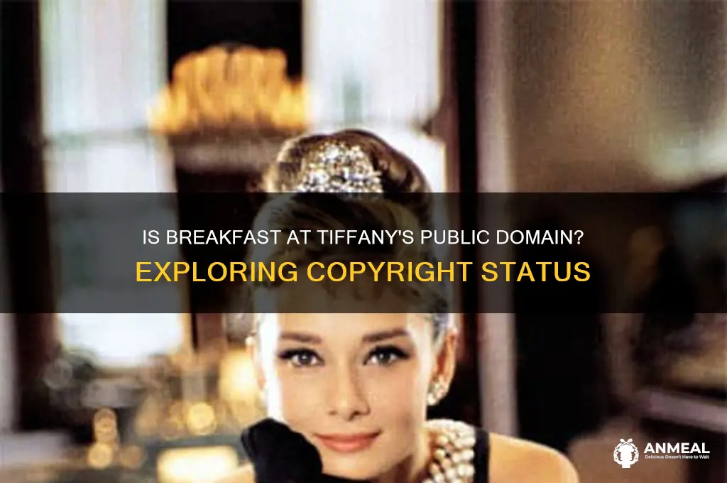 is breakfast at tiffany public domain