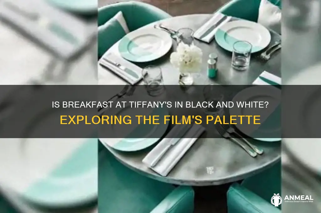 is breakfast at tiffany