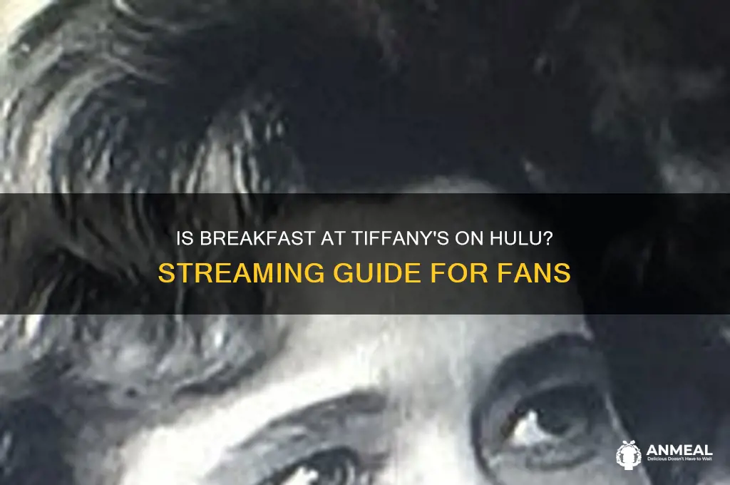 is breakfast at tiffany
