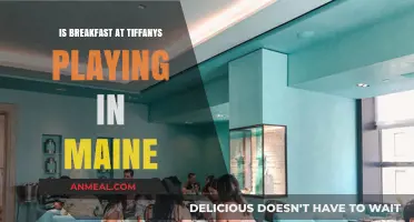 Breakfast at Tiffany's in Maine: Showtimes and Locations Revealed