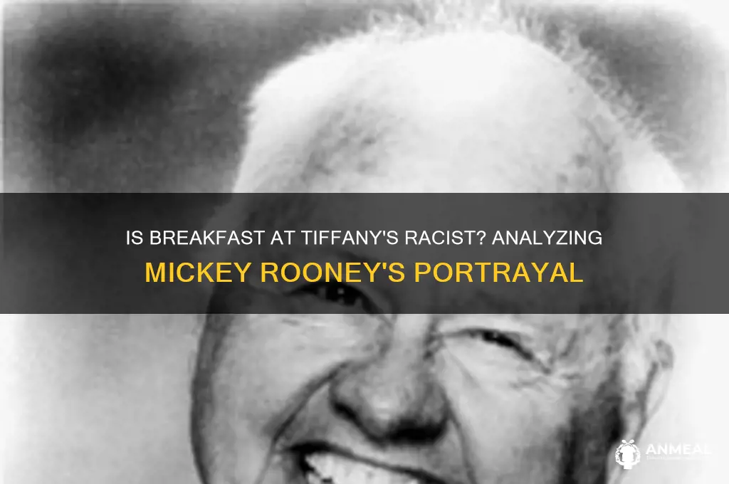 is breakfast at tiffanys racist