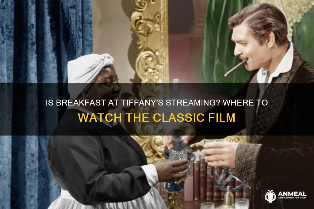 is breakfast at tiffany