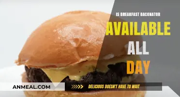 Is Wendy's Breakfast Baconator Available All Day? Find Out Here