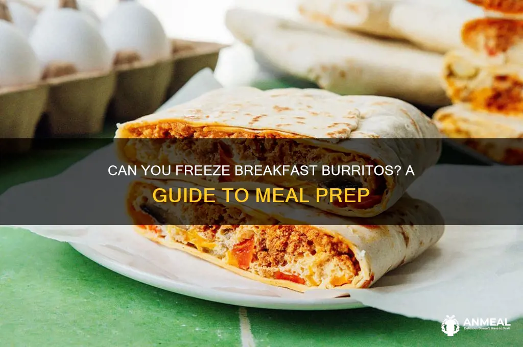 is breakfast burrito filling freezer friendly