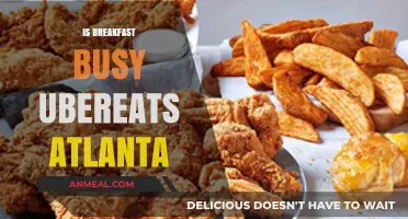 Is Breakfast the Busiest Time for Uber Eats in Atlanta?