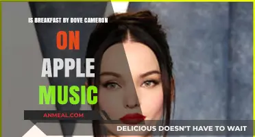 Is Breakfast by Dove Cameron Available on Apple Music?