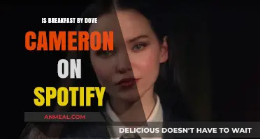 Is Breakfast by Dove Cameron Available on Spotify?