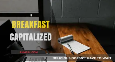 Is Breakfast Capitalized? Unraveling Grammar Rules for Morning Meals