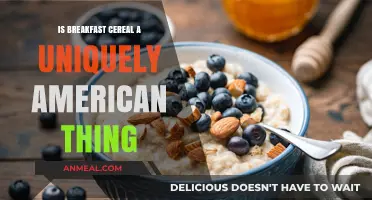 Is Breakfast Cereal a Uniquely American Tradition? Exploring Origins