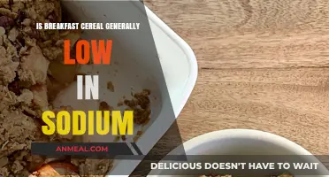 Is Your Breakfast Cereal Low in Sodium? Here's What to Know