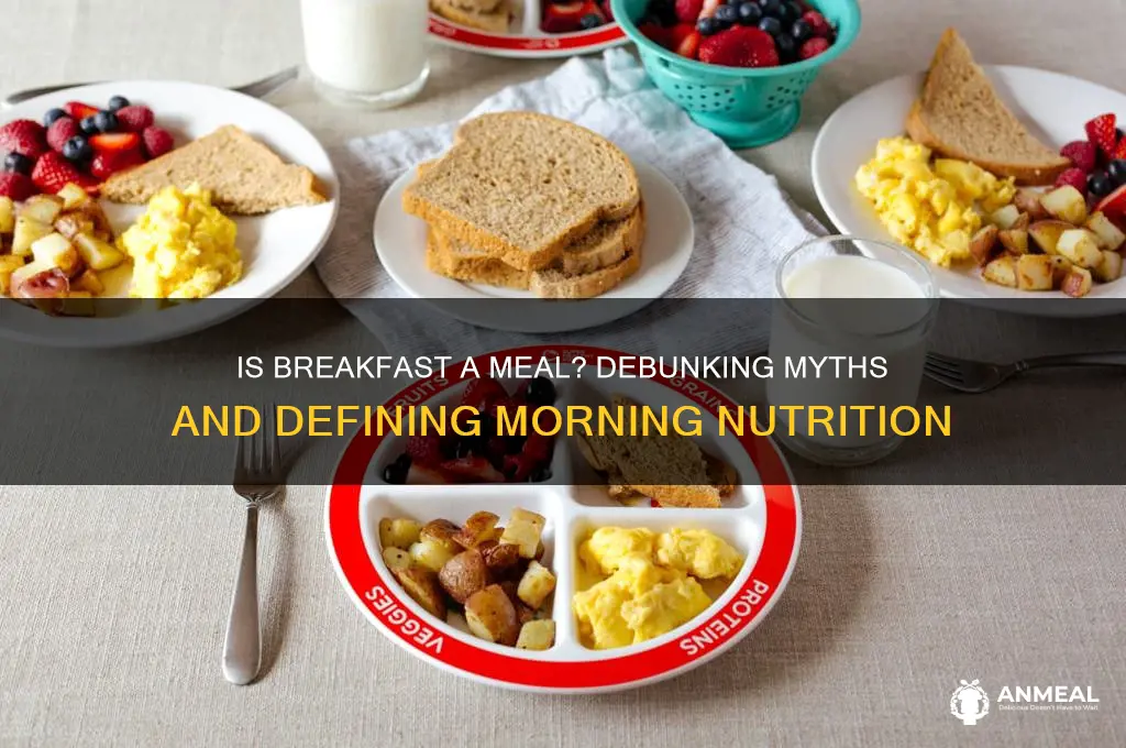 is breakfast considered a meal