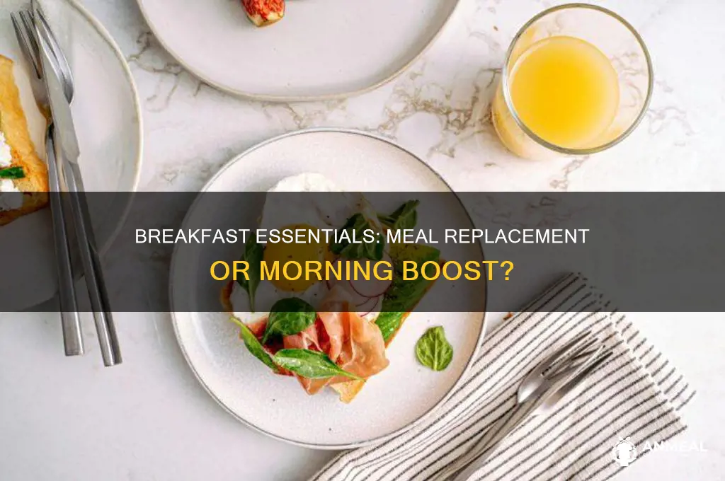 is breakfast essentials a meal replacement