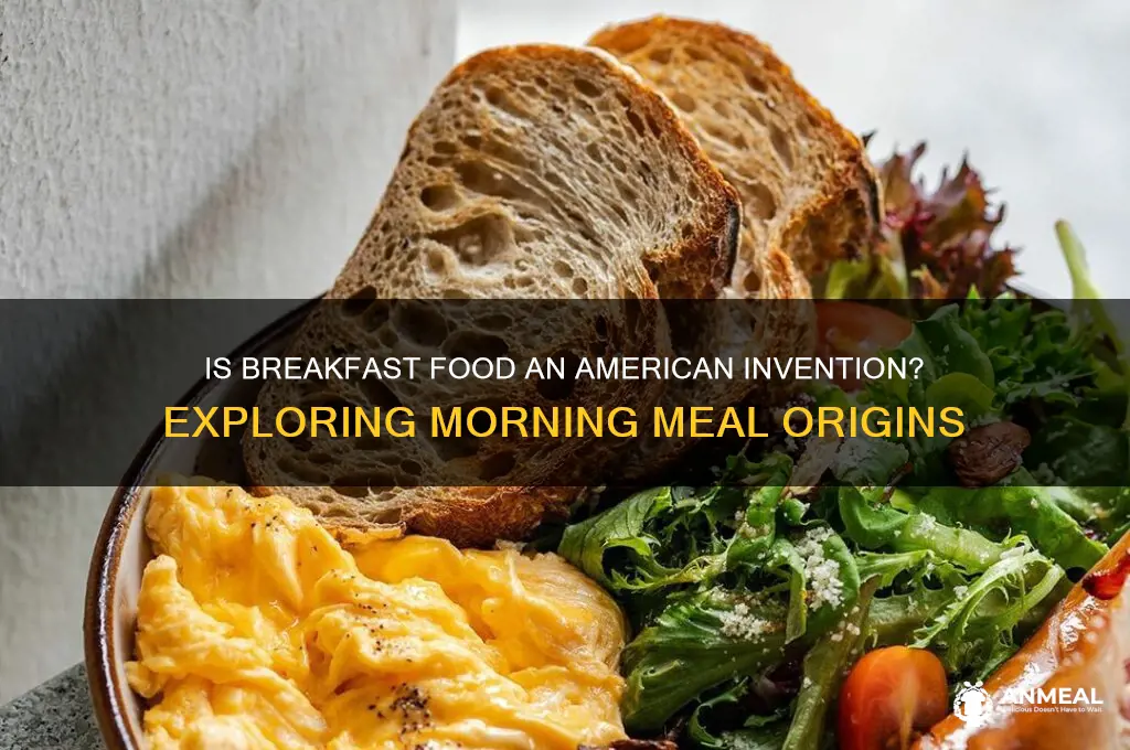 is breakfast food an american inventio