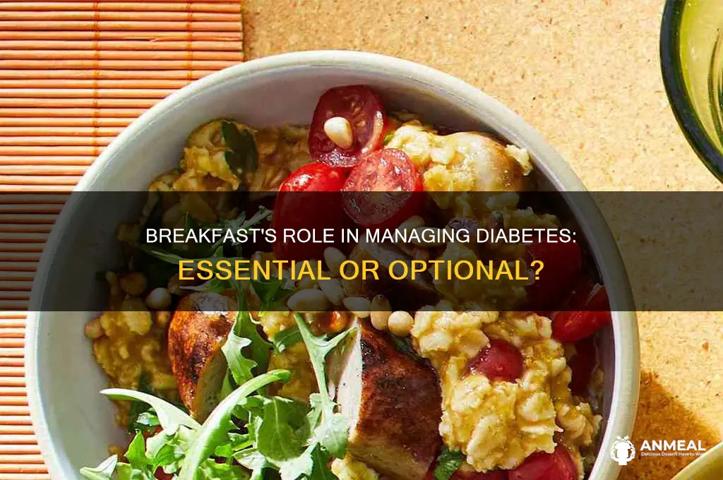is breakfast important for diabetics