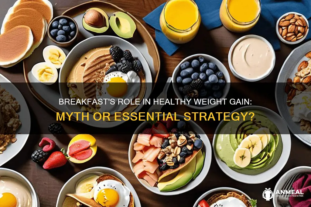 is breakfast important for weight gain