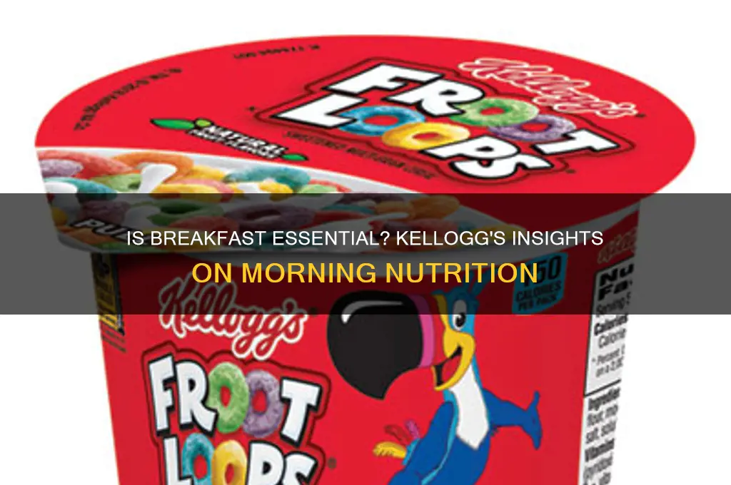 is breakfast important kellogg