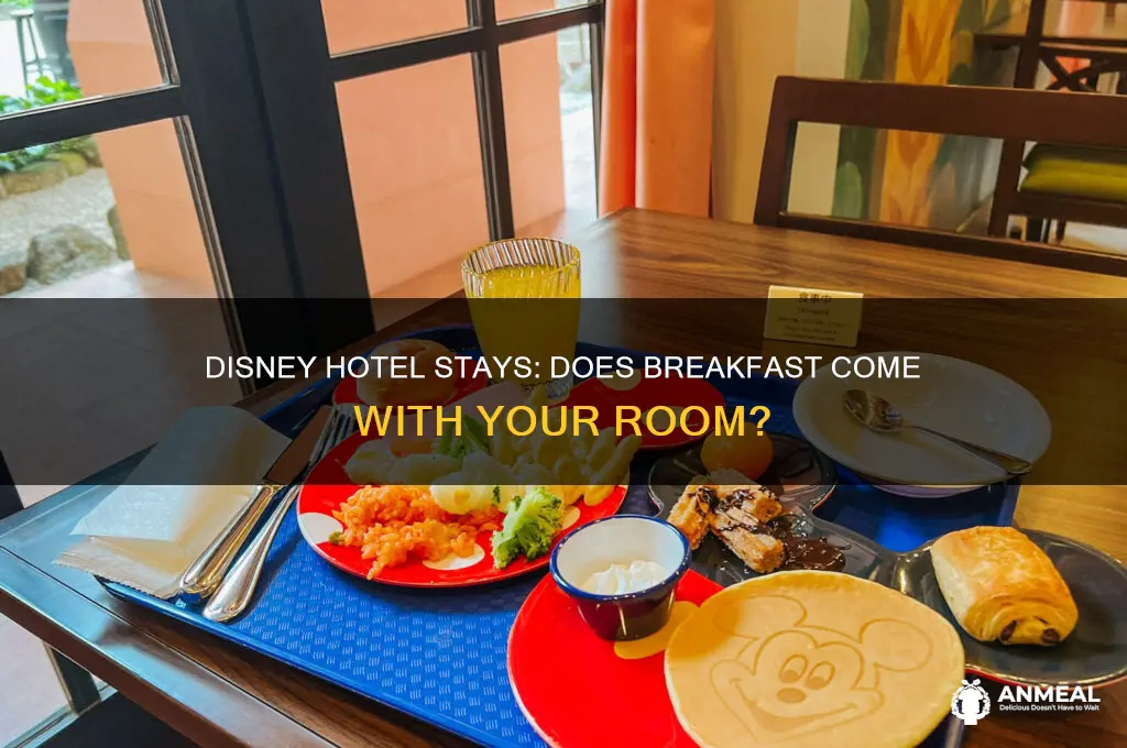 is breakfast included at disney hotels