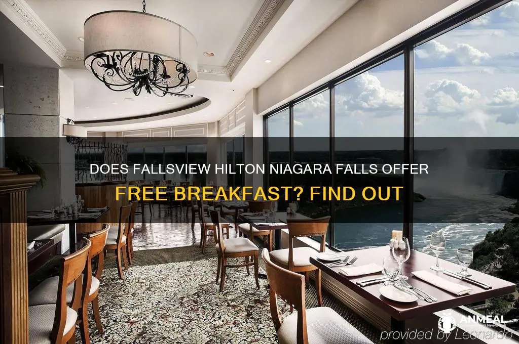 is breakfast included at fallsview hilton niagara falls