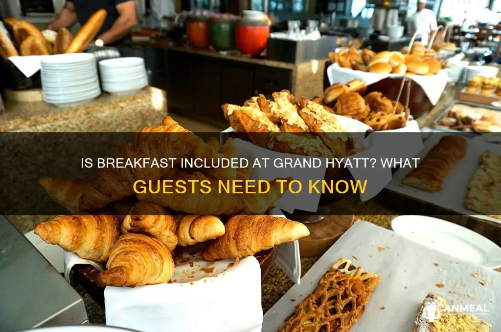 is breakfast included at grand hyatt