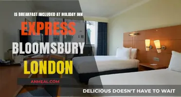 Holiday Inn Express Bloomsbury London: Does Breakfast Come Included?