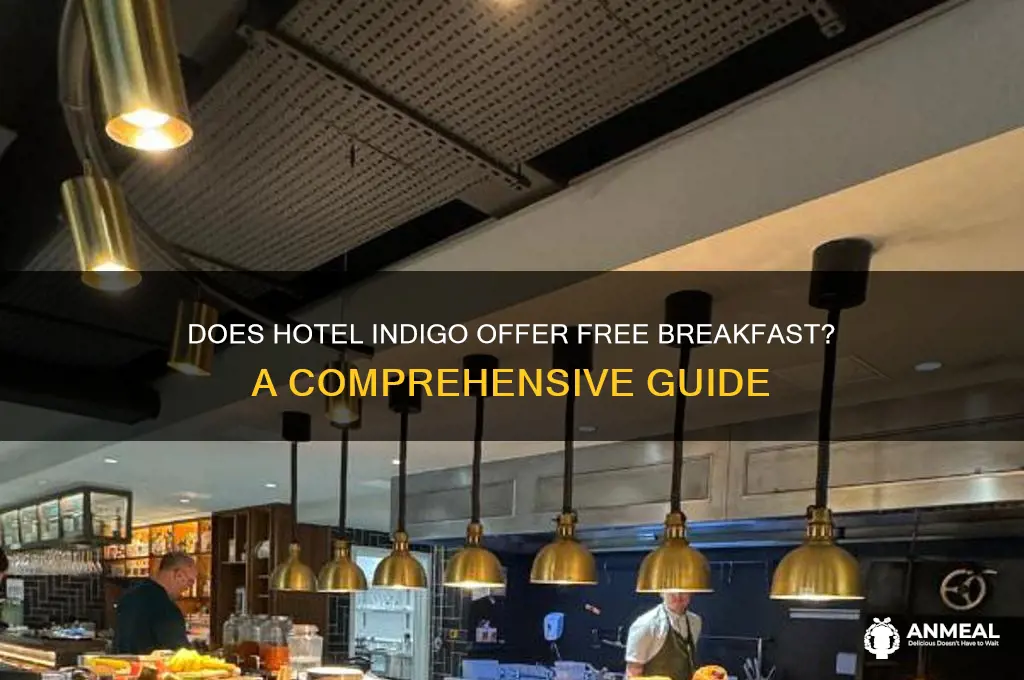 is breakfast included at hotel indigo