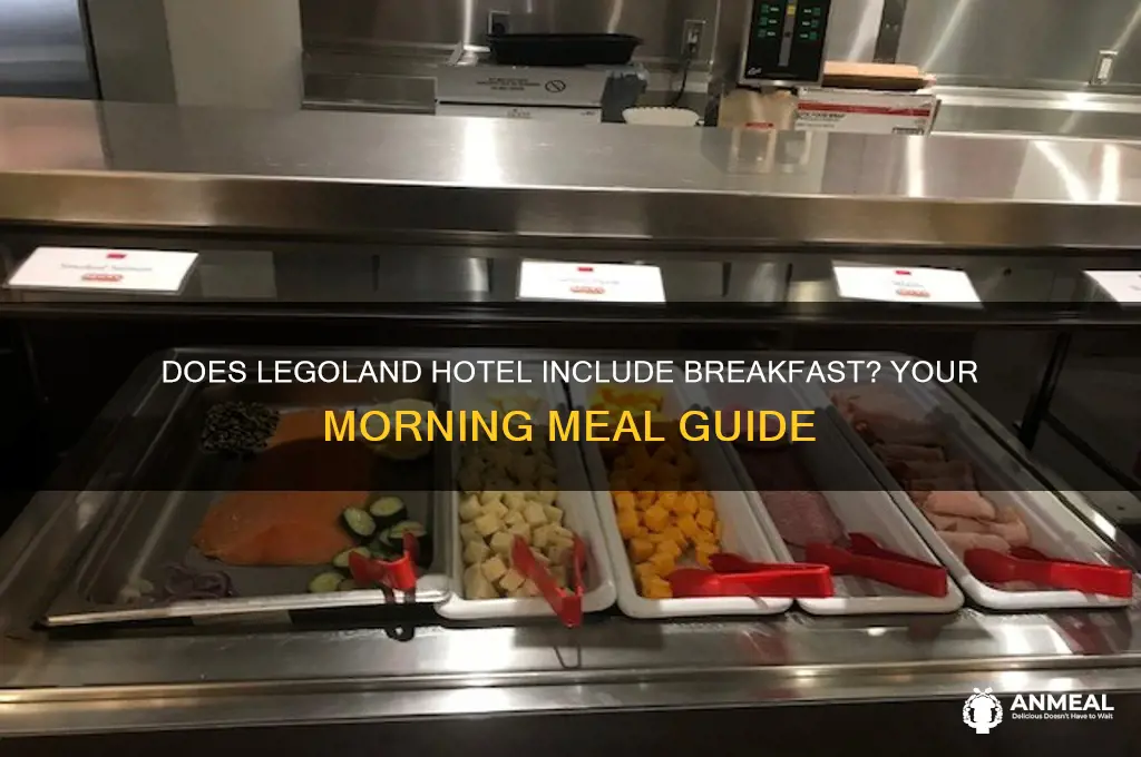 is breakfast included at legoland hotel