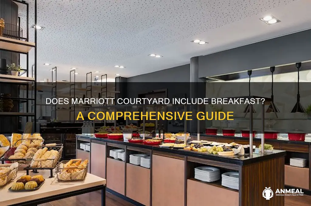 is breakfast included at marriott courtyard
