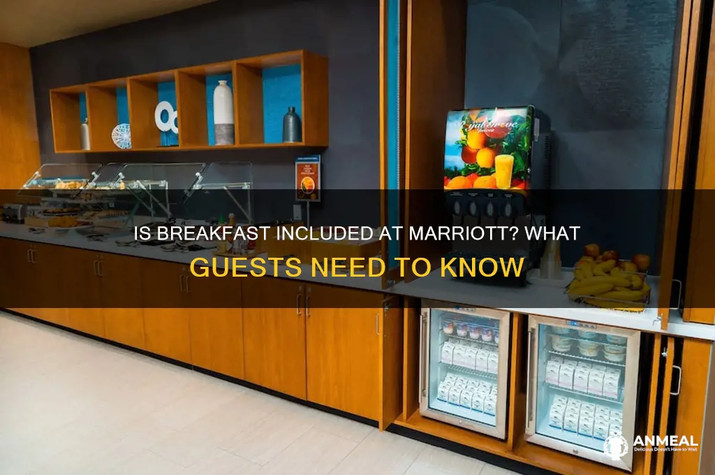 is breakfast included at marriott