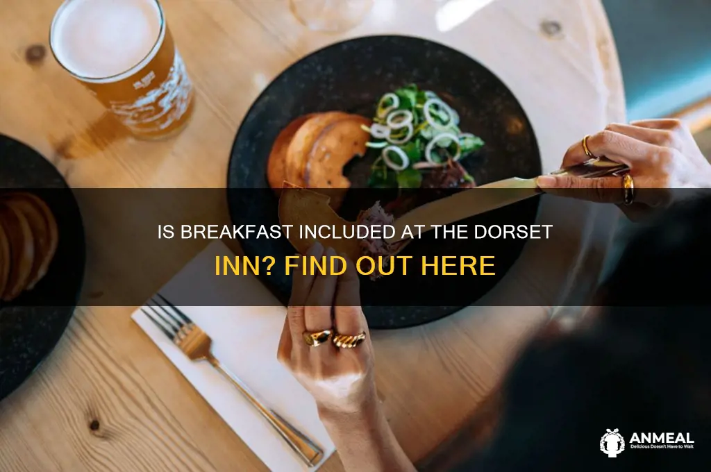 is breakfast included at the dorset inn