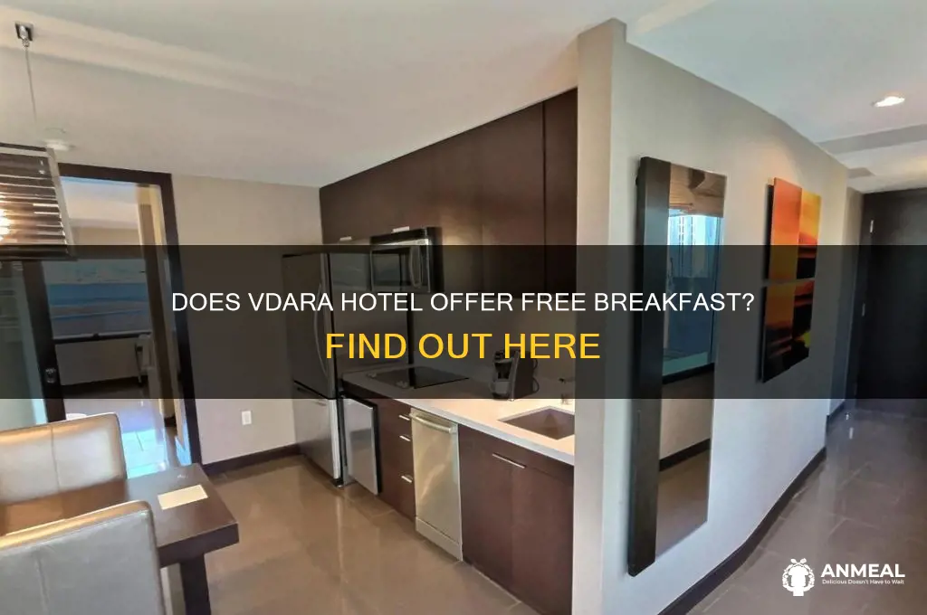 is breakfast included at the vdara hotel