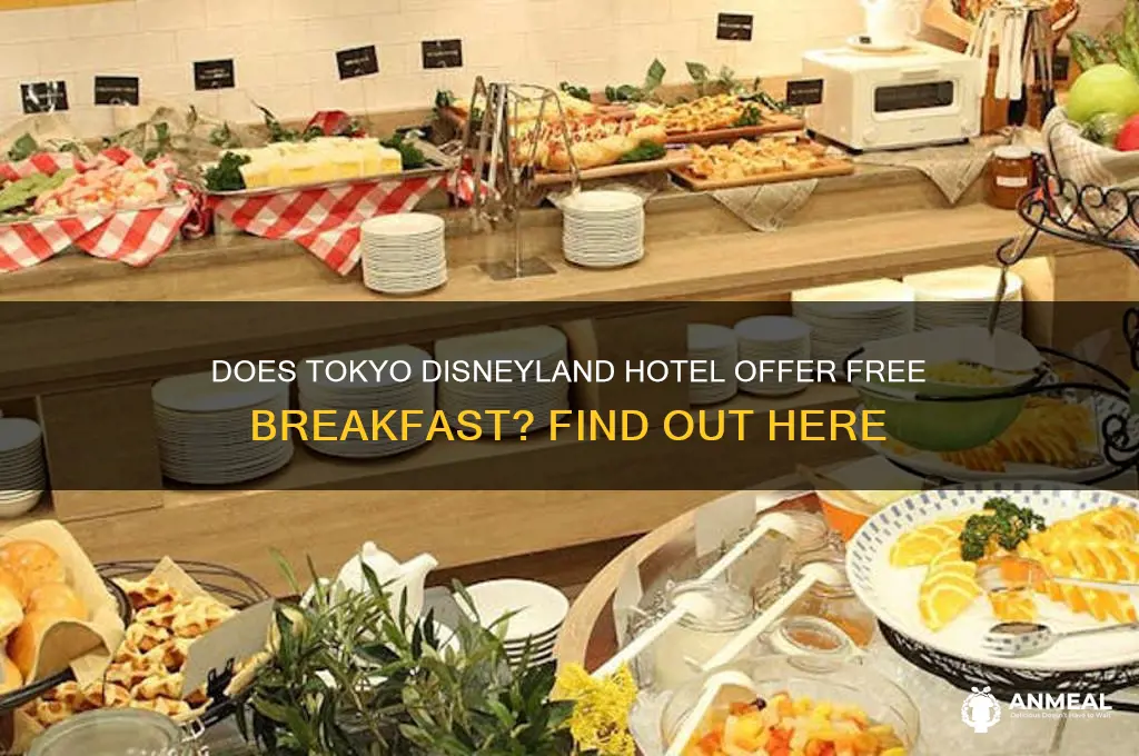 is breakfast included at tokyo disneyland hotel