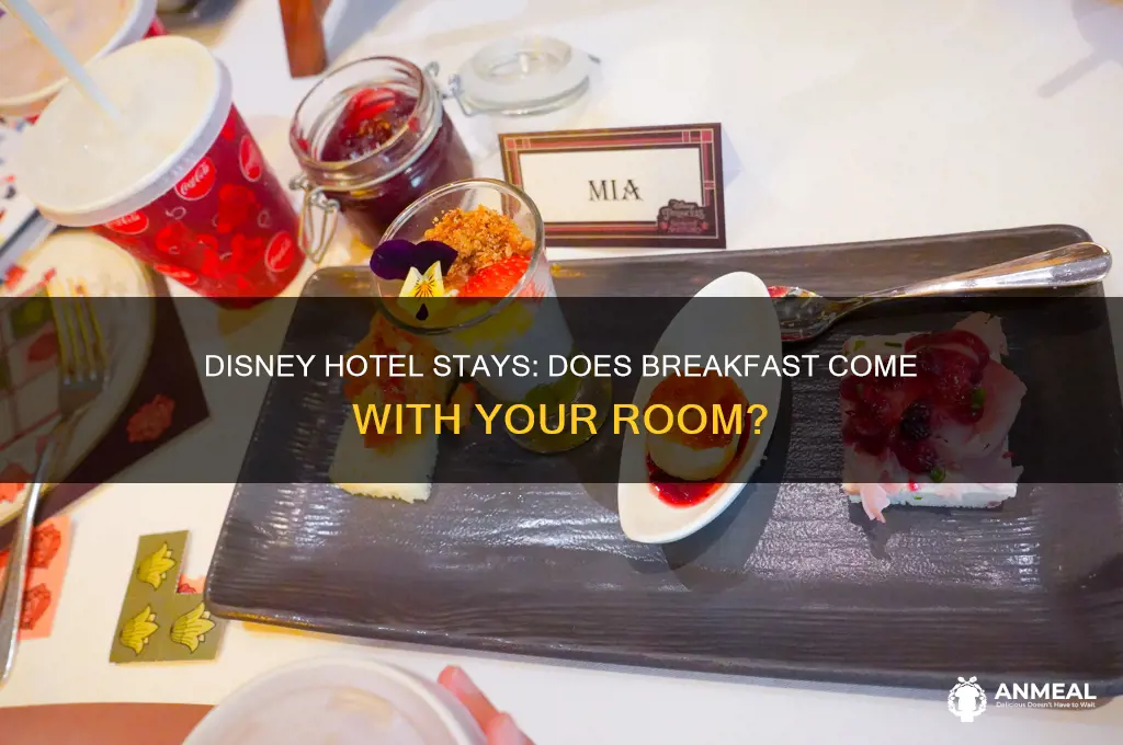 is breakfast included in disney hotels