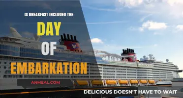 Embarkation Day Breakfast: Is Your First Meal Included?
