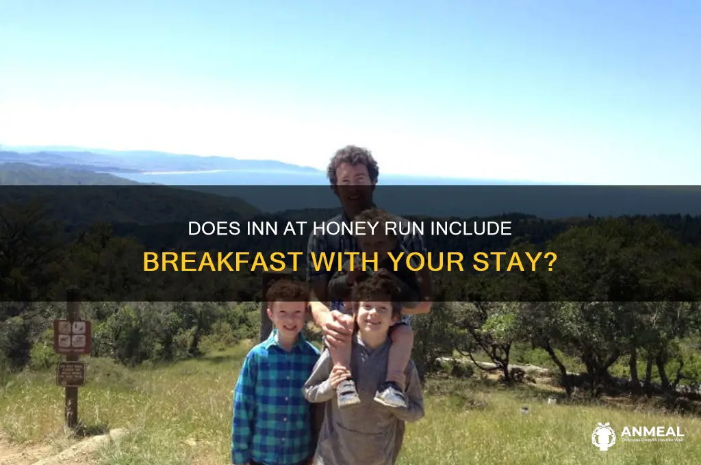 is breakfast included with room at inn at honey run