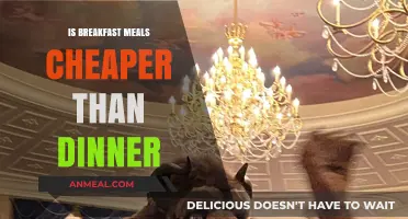 Breakfast vs. Dinner: Which Meal Saves You More Money?