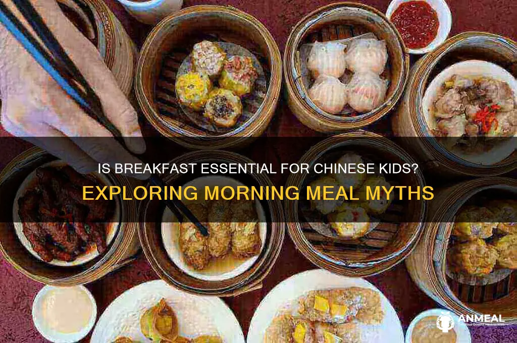 is breakfast necessary for kids china