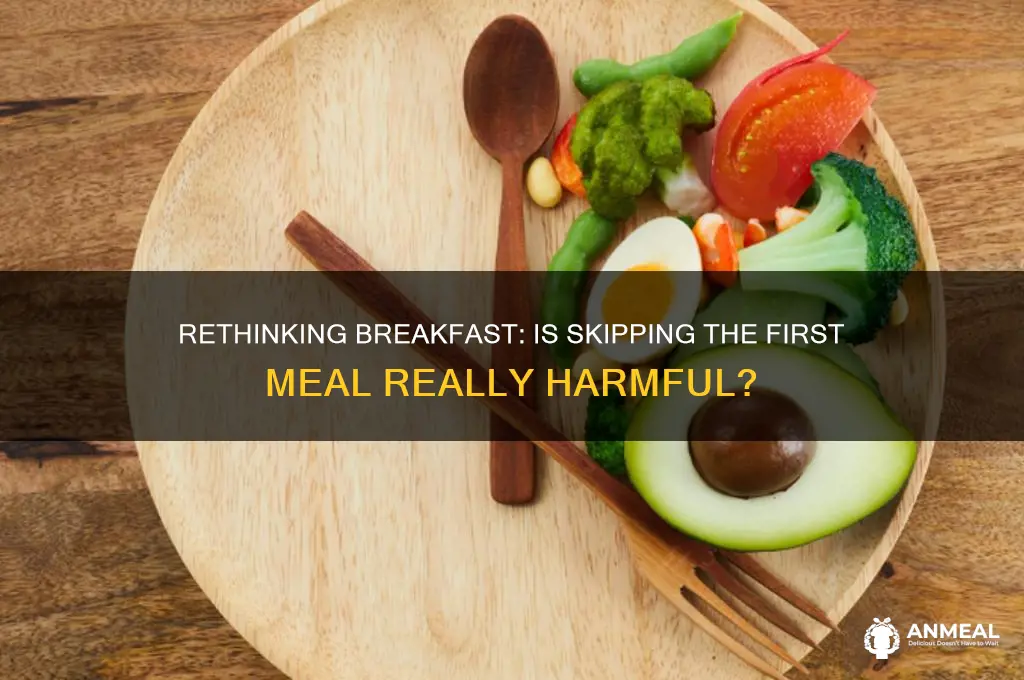 is breakfast not as important as i thought