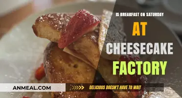 Saturday Breakfast at Cheesecake Factory: Menu, Hours, and Top Picks