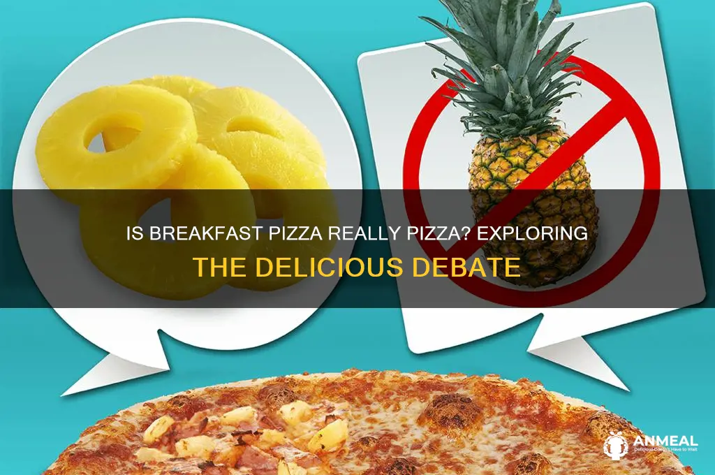 is breakfast pizza pizza
