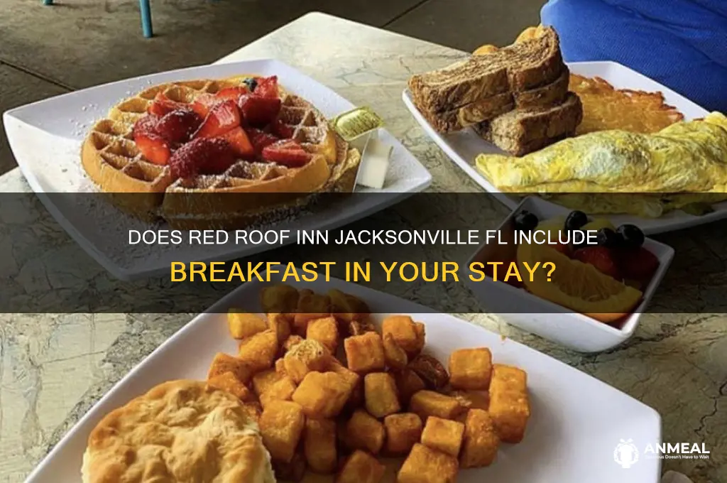 is breakfast provided at red roofs inn in jcksonville fl